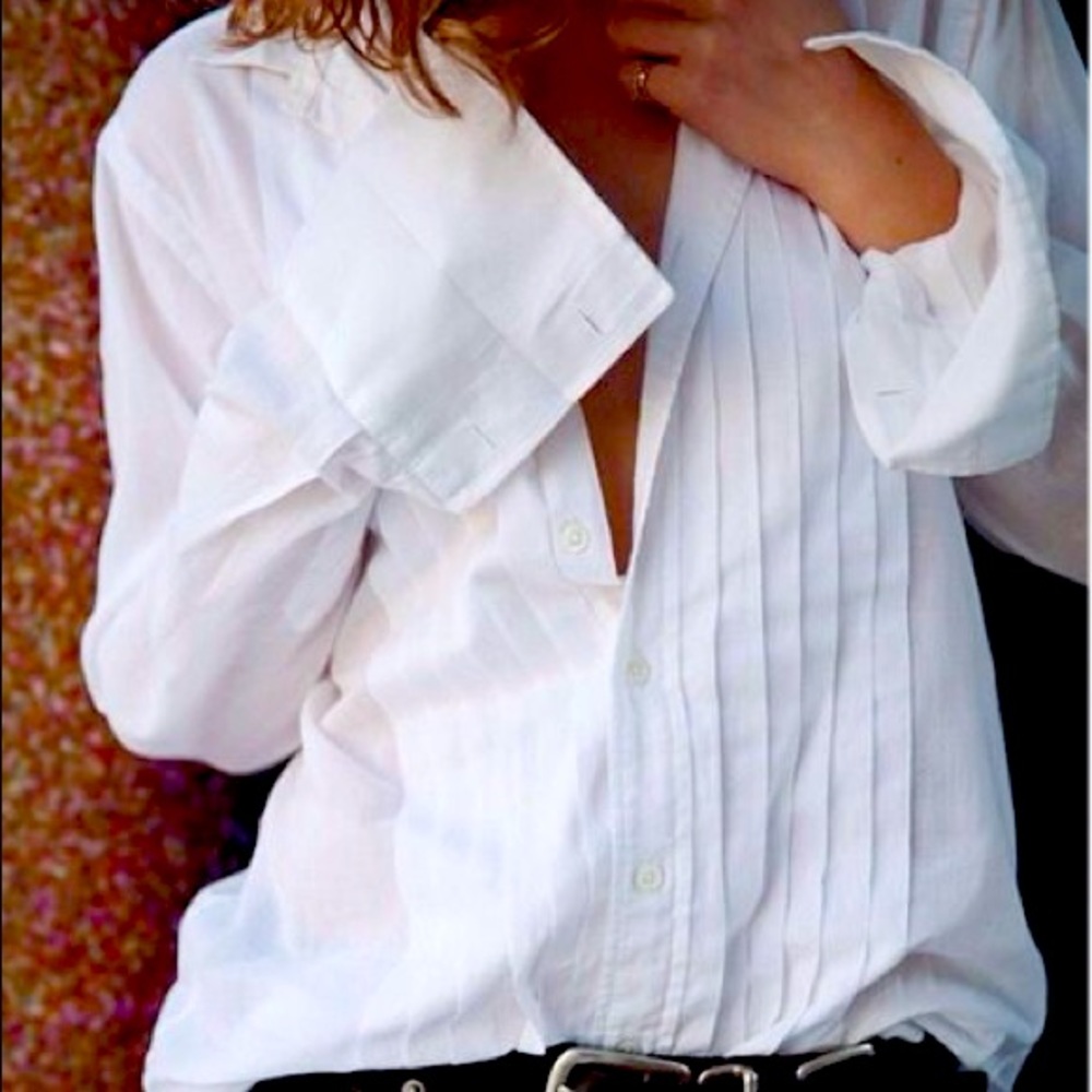 Claridge + King Lavender Linen Shirt